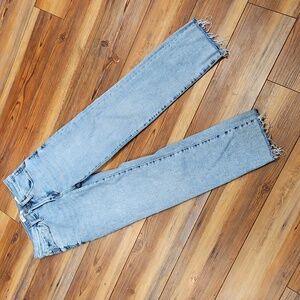 Kensie high rise slim straight